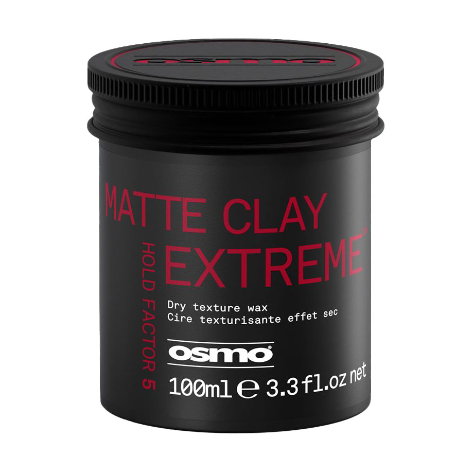 Матовий віск для укладання волосся Osmo Matte Clay Extreme екстрасильної фіксації, 100 мл